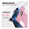 Báscula Inteligente Bluetooth Deylinghs Color Rosa Con App, 180 kg