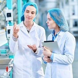 HOT BARGAINS HOT BARGAINS 100 X Disposable Hair Nets Blue Hair Net Non Woven Surgical Caps Hair Net For Cooking Hair Nets For Catering Size 21"