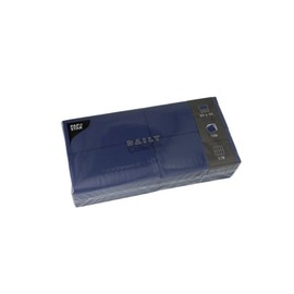 PAPSTAR 150 Serviettes 'Daily Collection' 1/8 Fold 32 cm x 32 cm Dark Blue
