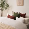 Topfinel Beige Decorative Square Throw Pillow Covers 20x20 Set of
