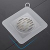 Silicone Tub Stopper Floor Drain Cover, 2 Pieces Sewer Anti-Odor