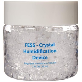 F.e.s.s FESS Cigar Crystal Gel Humidifier for Cigar Humidors - 2oz Jar