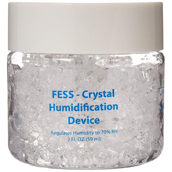 F.e.s.s FESS Cigar Crystal Gel Humidifier for Cigar Humidors - 2oz Jar