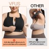 VFUS High Impact Sports Bras for Women Adjustable Zip Front