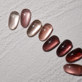 Diesel Signature Dry Rose Magnetic Gel 8-piece set + 2 Diesel top gels / 디젤 시그니처 드라이로즈 자석젤 8종 세트+디젤탑젤2개