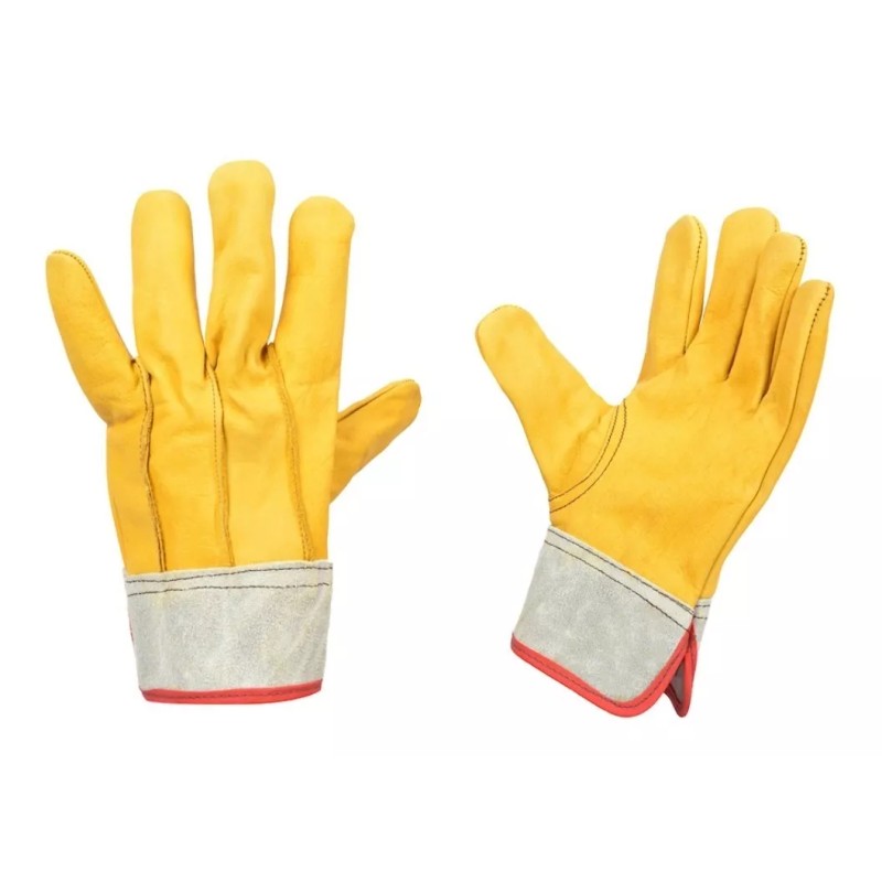 Vargas Guante De Piel Tipo Electricista Construccion Unitalla