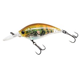 R1318-RGCF 3Dr Mid Crank, Color, Real Green Crawfish, 70mm 2-3/4"