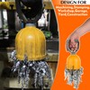 MUTUACTOR Strong Magnetic Bulk Parts Lifter,Quick Release Magnetic Pick-up Tool,Powerful