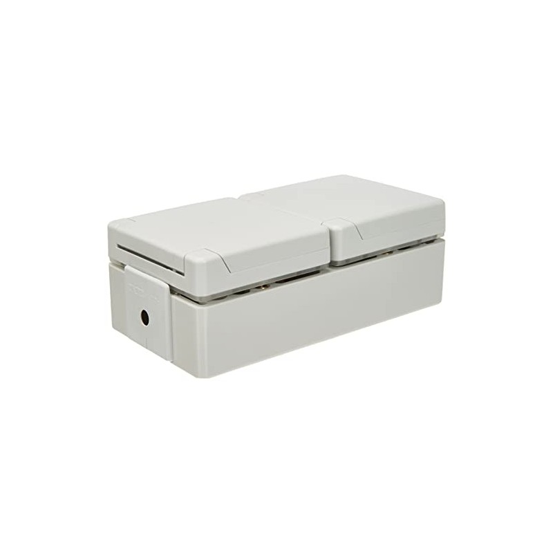Jung 622 W SCHUKO double socket-outlet