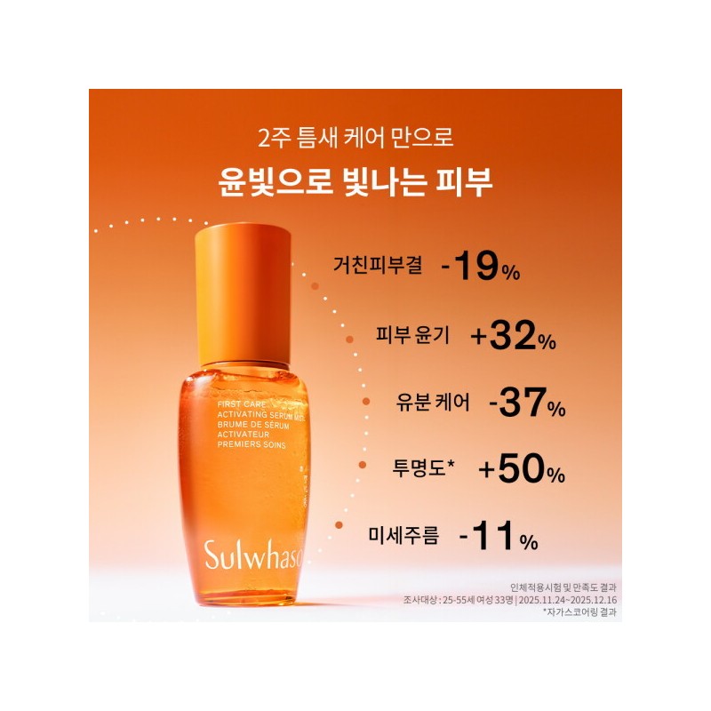 Sulwhasoo First Care Activating Essence Mist 50ml / 설화수 윤조에센스미스트