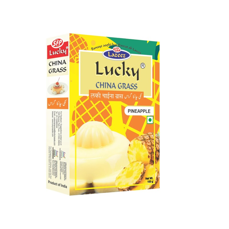 Lucky China Grass Fruit Punch Combo (Pineapple+Orange+Guava) 300g