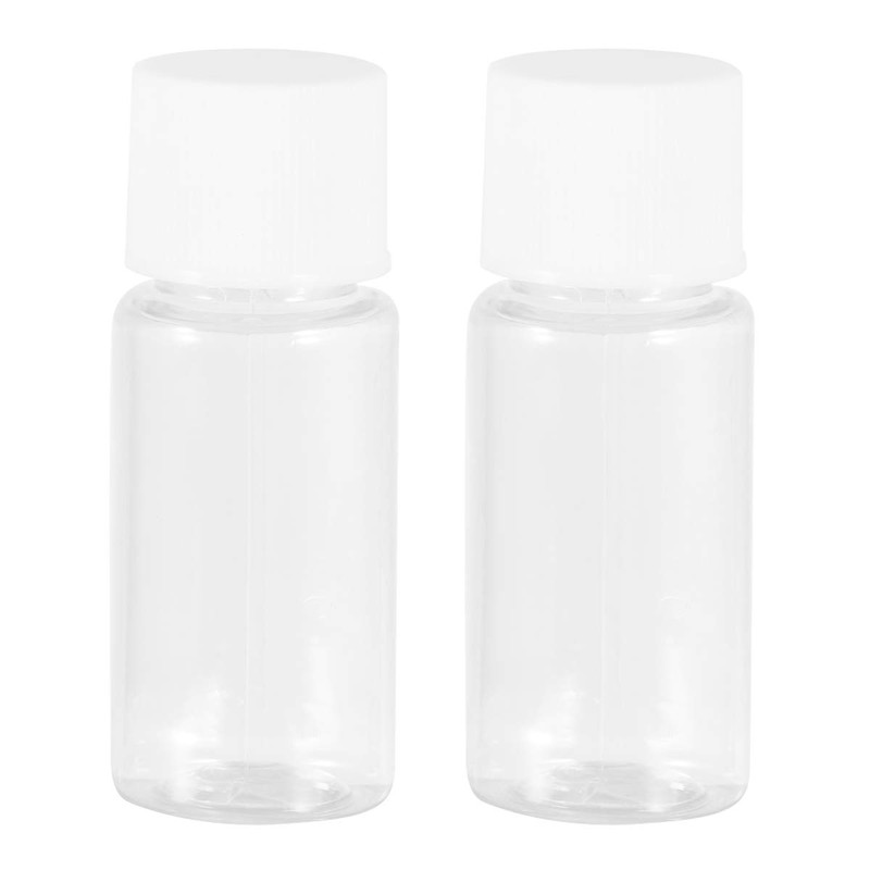 25pcs 10ml Sample Bottles Refillable Plastic Transparent Lotion Bottles Shower