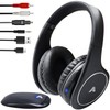 Ansee Wireless TV Headphones for Seniors & Hearing Impaired, Folding