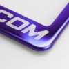 KA T304 Candy Purple License Plate Frame Stainless Steel Silver