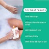 Care by Cleanlogic Organic Cotton Exfoliating Body Scrubber, Natural, 3