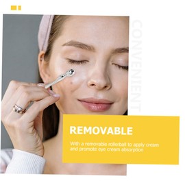 Mobestech 3pcs Eye Cream Rollers for Daily Use Portable Eye Massagers to Reduce Puffiness and Fatigue Convenient for Travel and Home