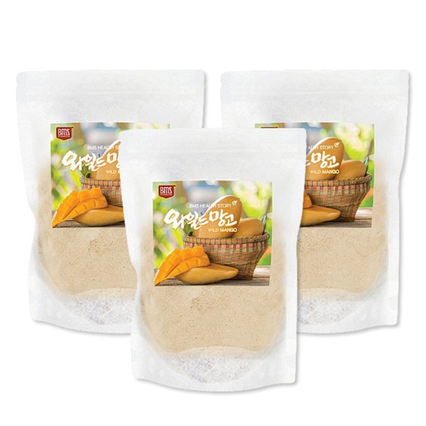 Delicious African Mango Seed Seed Powder 30s x 3 bags 100% Wild Mango Extract Powder 200g office worker employee gift Wild Mango / 맛있는 아프리카 망고 종자 씨앗 파우더 30대 x3봉 100% 와일드망고 추출물 분말 200g 직장인 직원 선물 와일드 망고