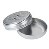 FACAILUO Aluminum Soap Box Travel Soap Dish with Drainages Layer,