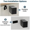 LINSSEN Stainless Steel Hanging Trash Can with Lid and Inner