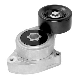 Belt Tensioner Assembly with Pulley, Compatible with Honda Civic 2006-2015, Accord 2003-2007, CR-V 2002-2014, 2003-2011 Element ＆ Acura TSX, CSX, RDX, ILX, Replaces 31170RAAA01 31170PNA023