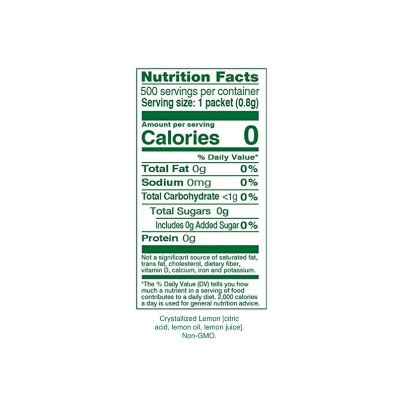True Lemon 500ct (Pack of 1) - Water Enhancer -