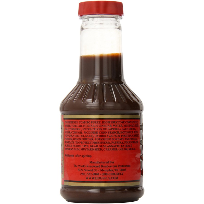 Charlie Vergos Rendezvous Hot Famous Memphis Barbecue Sauce * HOT