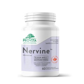 Provita Nervine: Herbal Support for Stress, Anxiety & Sleep (60 Capsules)