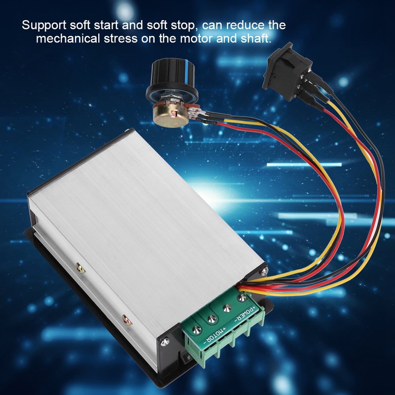 15A DC Motor Speed Governor 6V 12V 24V 36V 48V