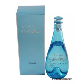 Davidoff Cool Water By Davidoff 6.7oz/200ml Edt Spray For Women New In Box