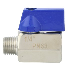 Stainless Steel BSPP Male Female 2 Way Shut off Ball Valve for Water Pipe Connection(Type A)