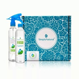 SimplyNatural Simply Natural All-Purpose Antimicrobial Surface Cleaner, All Natural Non-Toxic