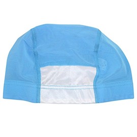 Swim Cap, Write Your Name, Swimming Cap, Mesh, Swim Cap, Kids, Kids, Adult, Sax, M, saxon blue