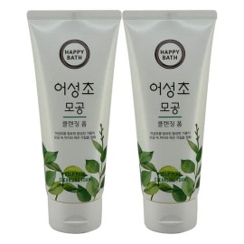 해피바스 어성초 모공 클렌징폼 200g 2개 Happy Bath Tea Tree Pore Cleansing Foam 200g 2 Pack