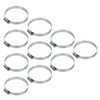 10Pcs Narrow Band 12mm Steel Adjustable Hose Clamp Hoop 59-82mm