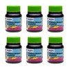Barrilito Pintura Témpera gouaché color Negro, 6 botes de 37ml.