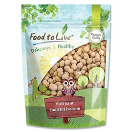 Blanched Hazelnuts, 8 Ounces – Raw Whole Filberts, No Skin, Unsalted, Unroasted Nuts, Vegan Snack, Kosher, Bulk. Keto. Good Source of Vitamins and Protein. Great for Baking, Granola & Butter Making