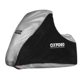OXFORD,One Size Aquatex MP3/3 Wheeler Motorcycle Cover - Black/Silver (CV215)