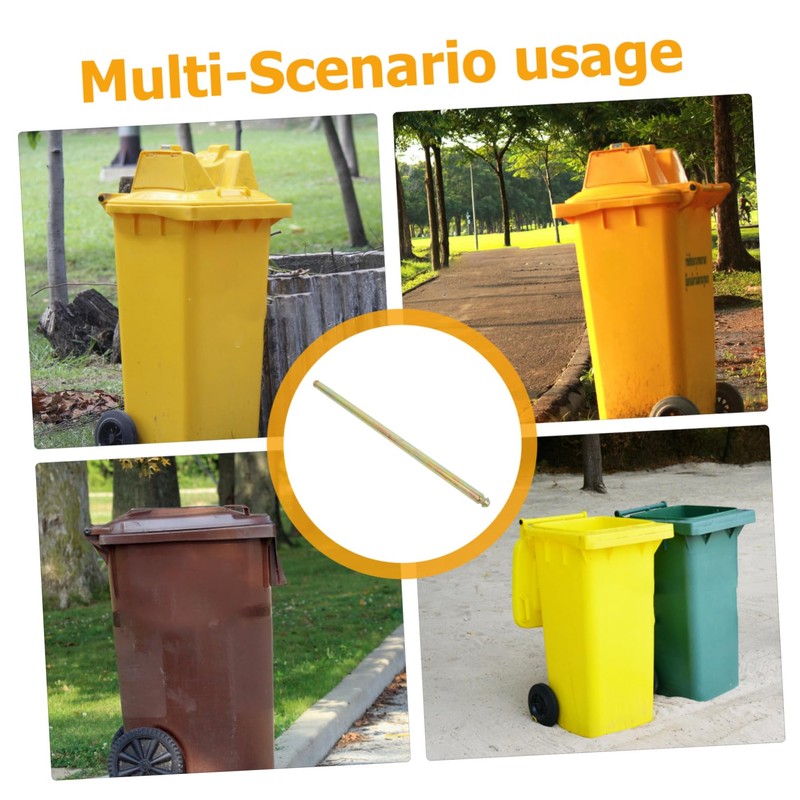 CHILDWEET Garbage Bin Axle Replacement Compatible Waste Bin Parts for