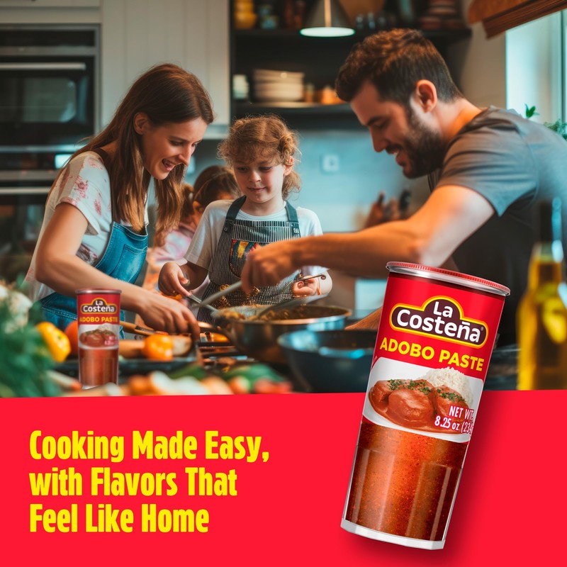 La Costeña Adobo Paste - Adobo Seasoning with Guajillo Chiles