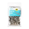 KISS Colors & Care Slide-In Metal Hair Styling Prong Clips,