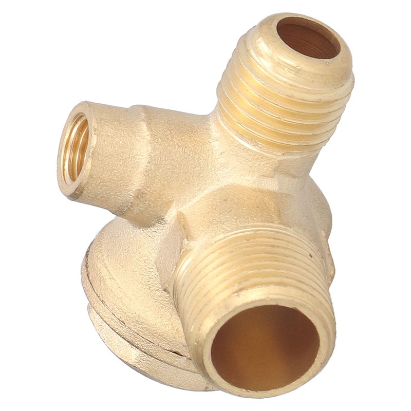 Air Compressor Check Valve,3 Port Air Compressor Parts,0.8x0.7x0.4 Inches 3