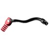 TUSK Folding Shift Lever Black/Red Tip Compatible with Honda CRF250R