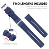 Ritche Silicone Watch Bands 18mm 20mm 22mm 24mm Quick Release