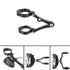 Motorcycle Headlight Bracket, Akozon CNC Aluminium Front Lamp Holder Shell