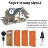 NEWNEWLIU AC100V Waterproof Wireless Light Switch and Receiver kit,AC100V/120V/240V/10A Relay