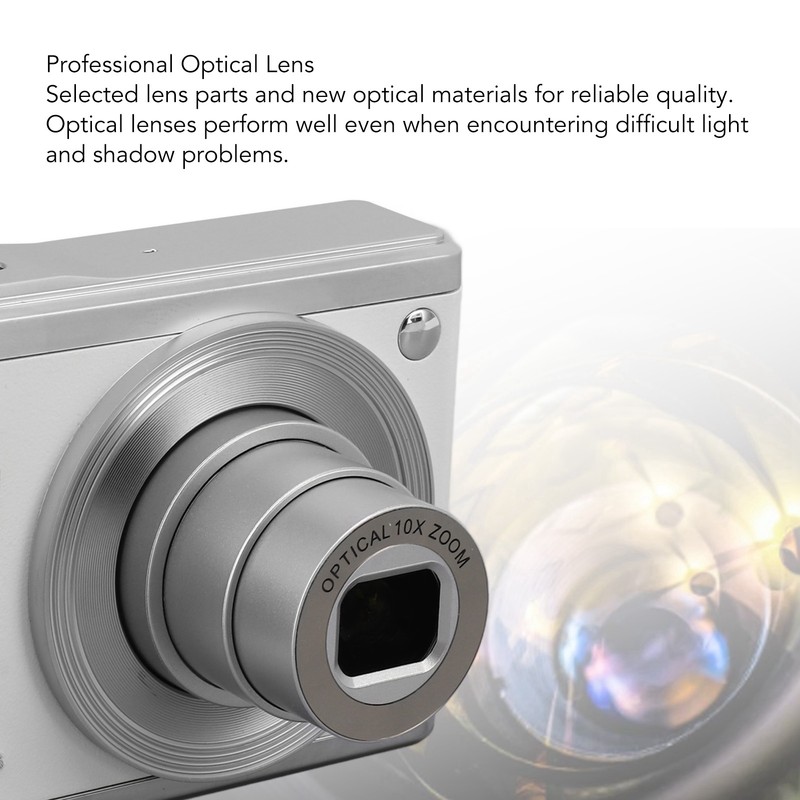 Digital Camera 60MP 4K Ultra HD Dual Screen Auto Focus