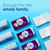 Puffs Ultra Soft Facial Tissues, 24 Family Boxes, 124 Tissues