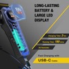 SUPRENT Mens Hair Clipper-Rechargeable Hair Cutting Kits with LED Display,