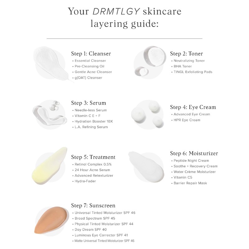 DRMTLGY Physical Tinted Moisturizer with SPF 44. Universal Tint. All-In-One