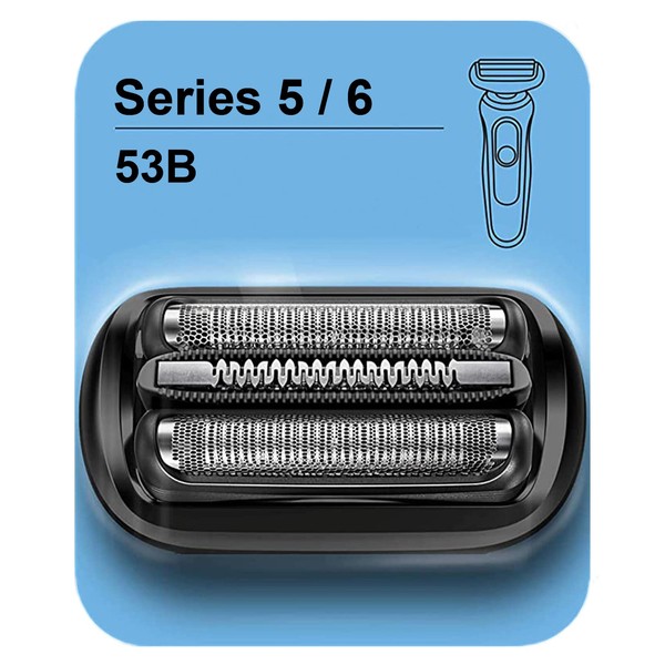Series 5/6 53B Replacement Head for Braun Electric Foil Shaver,